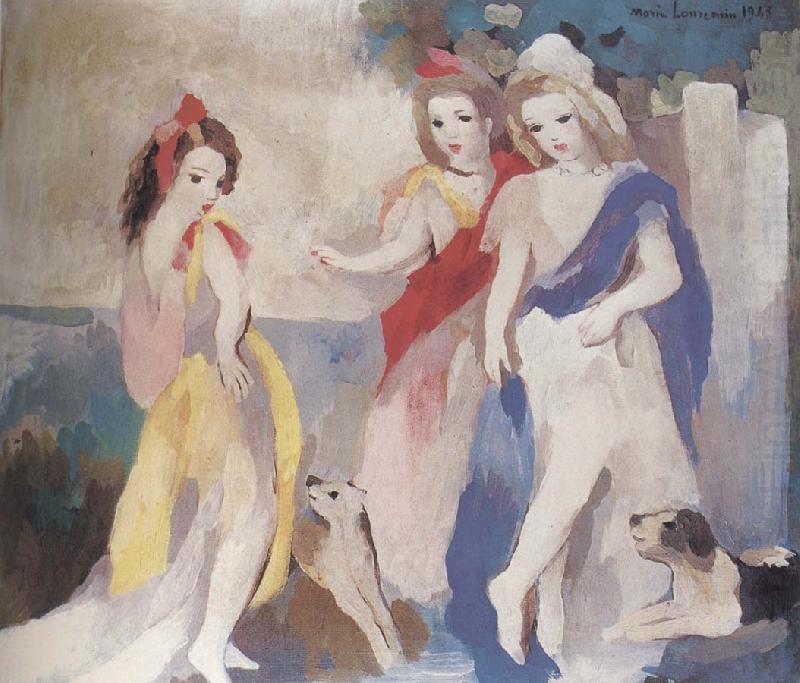Three girl, Marie Laurencin